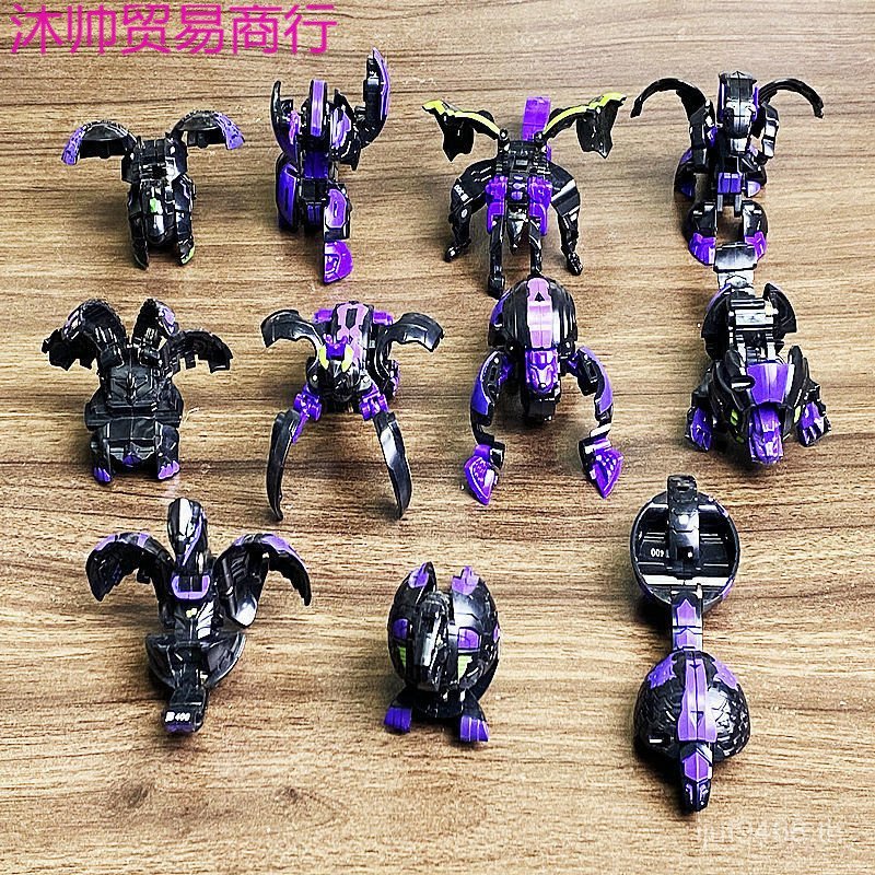 ของเล่น Battle Catapult ชุด Fox Mantis Magnetic Boy Elastic Deformed Egg Bakugan Boy Fire Unicorn 2X