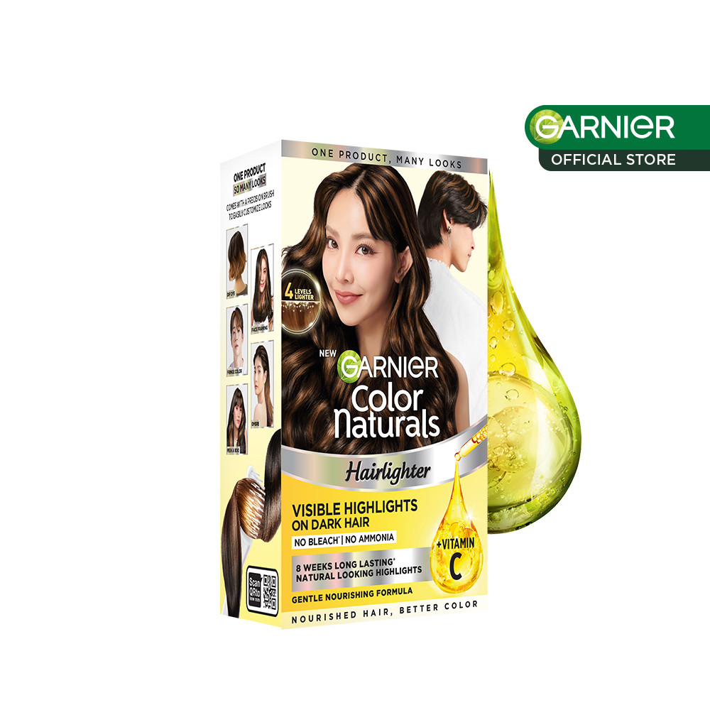 การ์นิเย่ คัลเลอร์ แนทเชอรัลส์  GARNIER HAIRLIGHTER (สีผม, ย้อมผม, Garnier Hair Color)