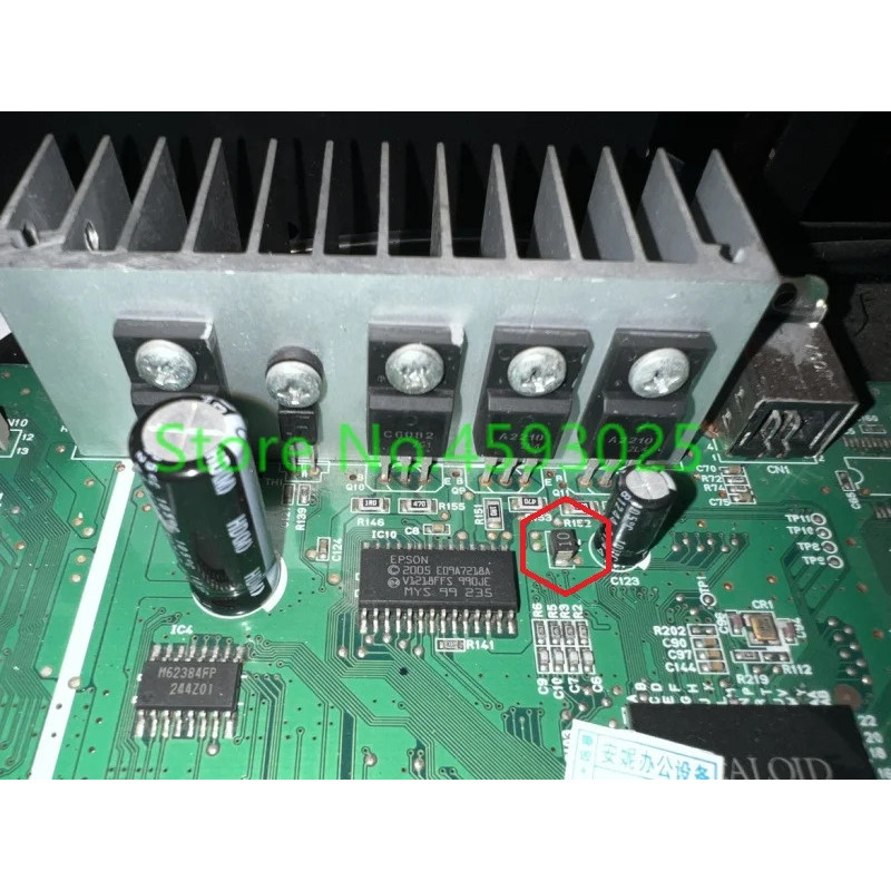 F1 F2 ตัวต้านทานความปลอดภัย KNP-RF สําหรับ EPSON R1390 R1400 1410 1430 1500W L1300 1800 L550 L555 L5