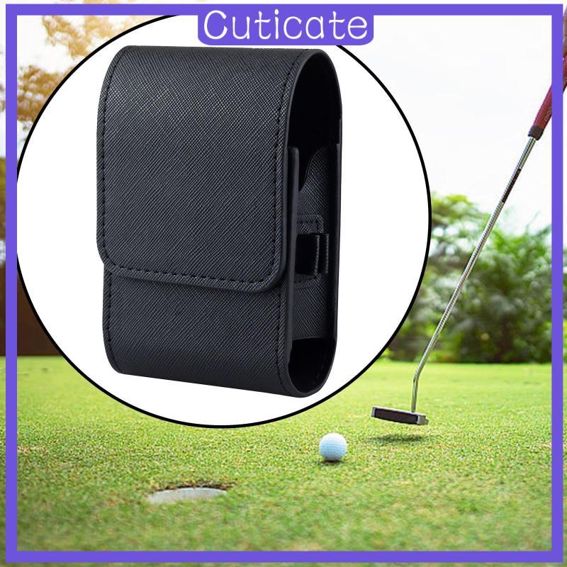[CUTICATE] Golf Rangefinder Case Pouch Golf Supplies Small PU Leather Rangefinder Bag