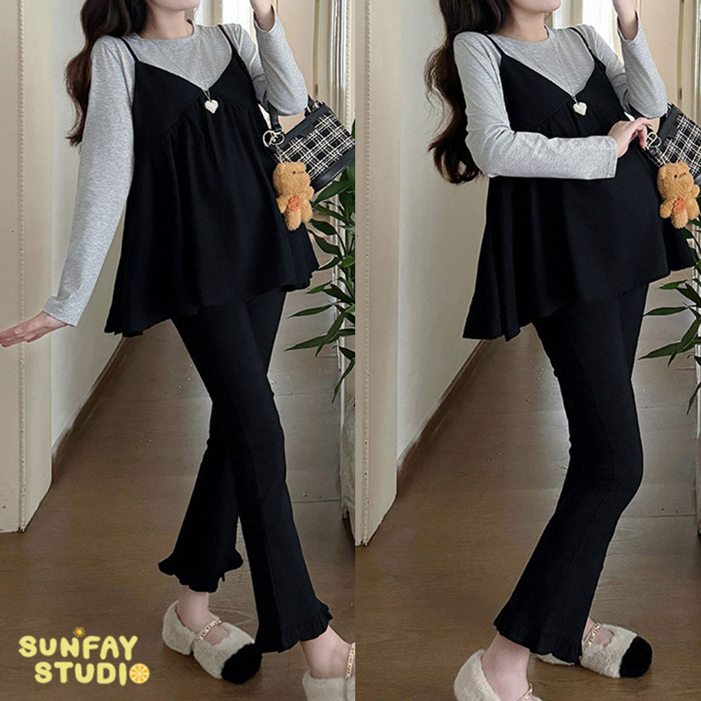 เสื้อยืดแขนยาวคนท้อง เสื้อคลุมท้อง สำหรับคุณแม่