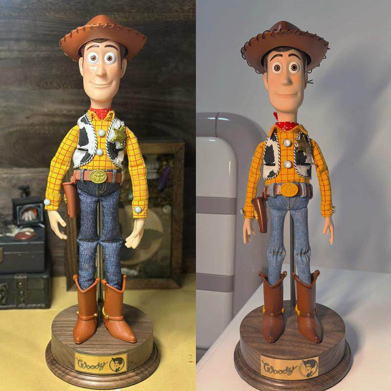 North American Black Walnut Toy WOODY Story WOODY Triss Horse Stand Platform Display Stand