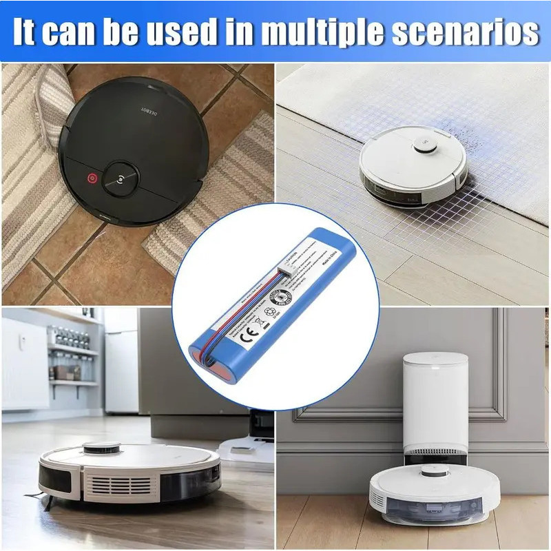 แบตเตอรี่ลิเธียมไอออน 14.4V สำหรับหุ่นยนต์ดูดฝุ่น Ecovacs รูปที่ 4