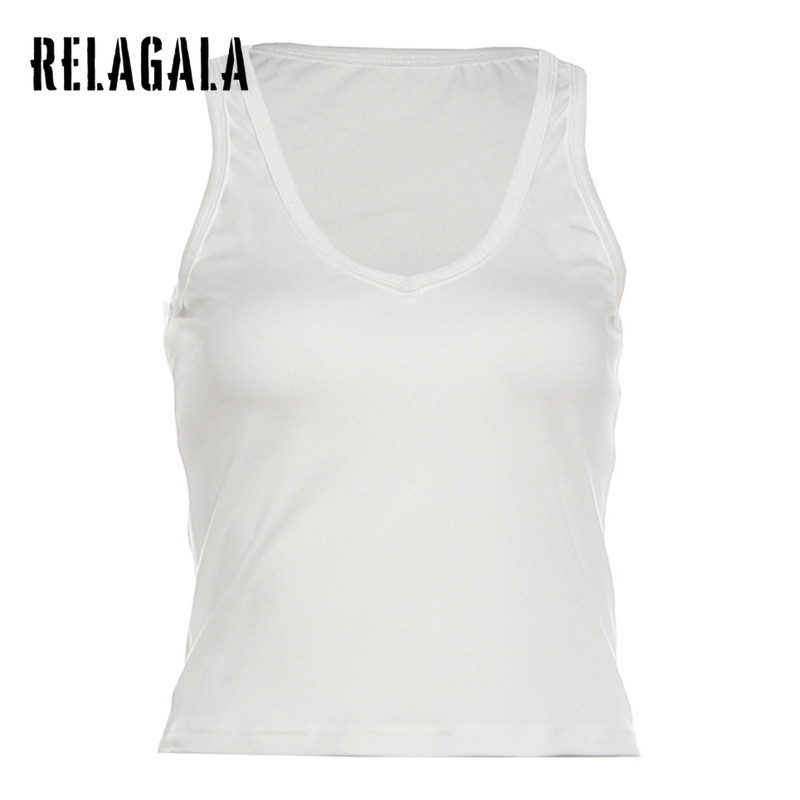 RELAGALA เสื้อชั้นในสตรี สไตล์แฟชั่นสำหรับวันสบาย พื้นฐานใหม่