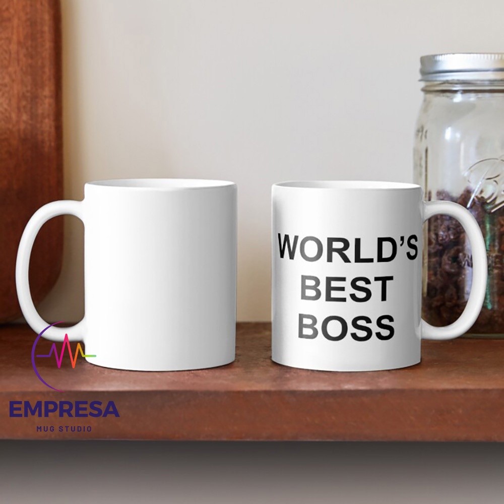 Worlds Best Boss แก้วกาแฟ Motif