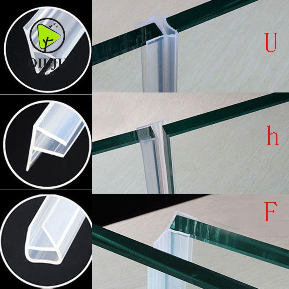 QIJU 1M 6-12 มม.FU h Shape Sealing Strips Home & Living Bath Screen Home Improvement Window Seal