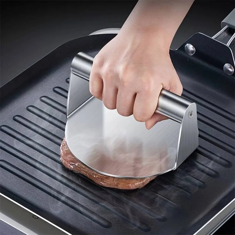 AHOSTO เบอร์เกอร์แฮมเบอร์เกอร์ Patty Smasher Meat Press 14cm - AH901