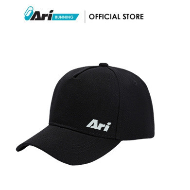 หมวก/ ARI ESSENTIAL DASH RUNNING CAP - BLACK  หมวก อาริ ESSENTIAL DASH สีดำXL