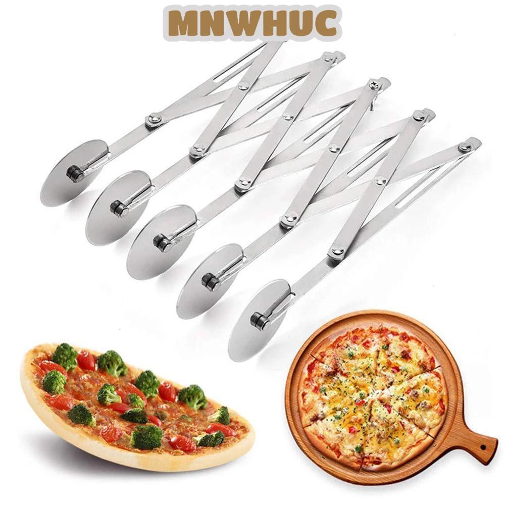 MNWHUC เครื่องตัดด้านข้าง, 3/5/7 ล้อปรับแป้ง Divider, Roller Blade สแตนเลส Pastry Peeler เครื่องตัดพ