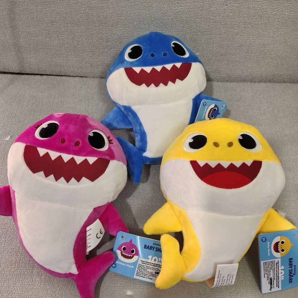 Baby shark baby Toy baby shark Bumper Fox Family ตุ๊กตาตุ๊กตาของขวัญวันเกิด