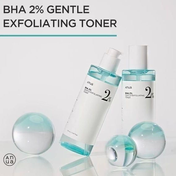 New Product#South Korea Anua Including BHA2%Toner gently exfoliates, soothes the skin, and provides 