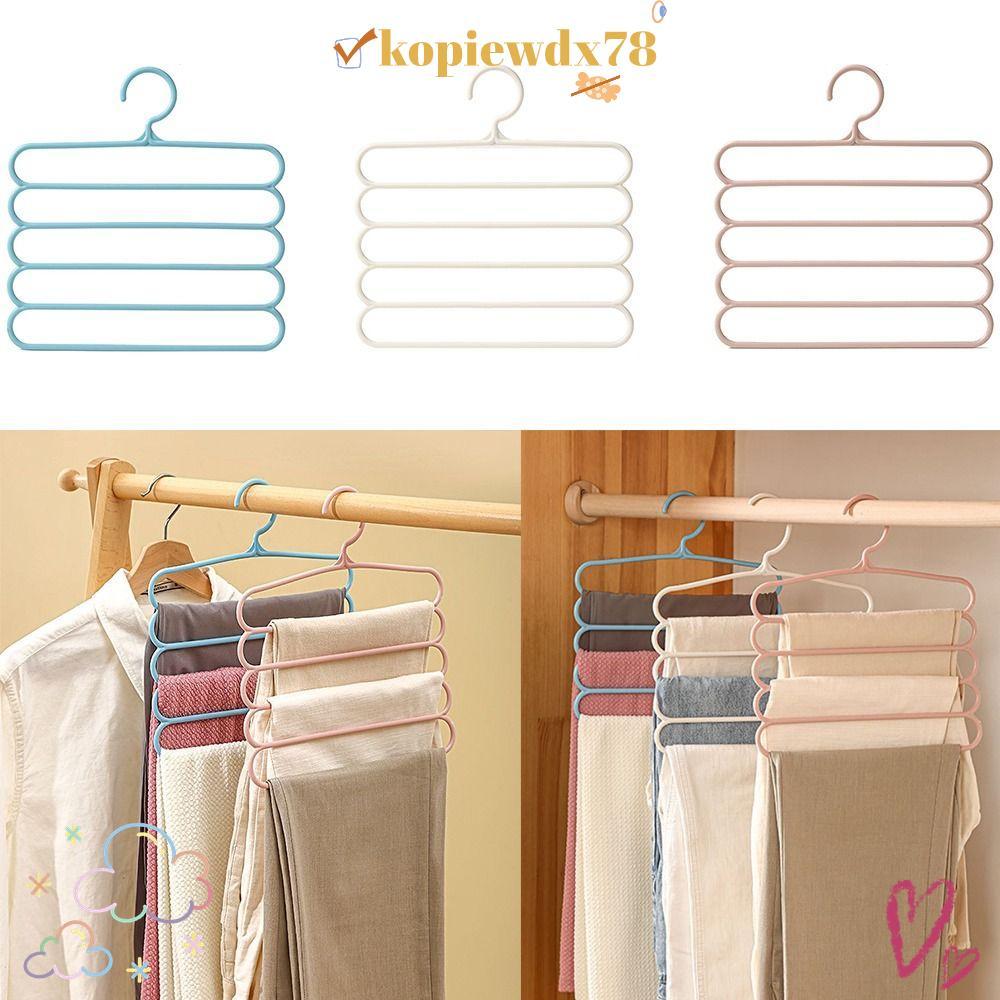 KOPIEWDX Storage Holders Multifunctional Multi-layer Thickening Pants Rack