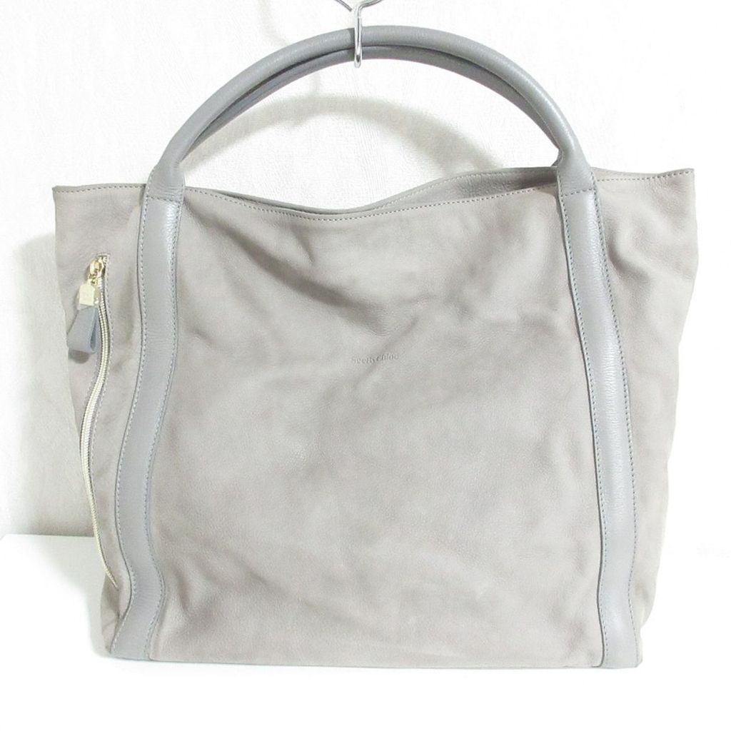 Chloe Tote Bag Handbag Leather Used
