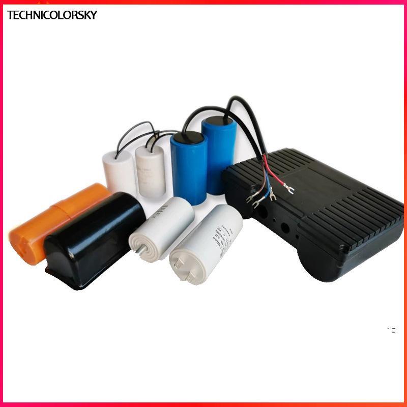 Technicolorsky Electric Airpressor Capacitor Box Junction Box Motor Junction Box Single-phase Air Pu