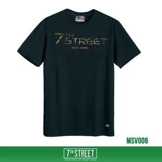 เสื้อยืด 7ᵗʰ Street รุ่น MSV ผ้า Cotton100% นุ่มสบาย ระบายอากาศได้ดี ไซส์ M Clothing Man