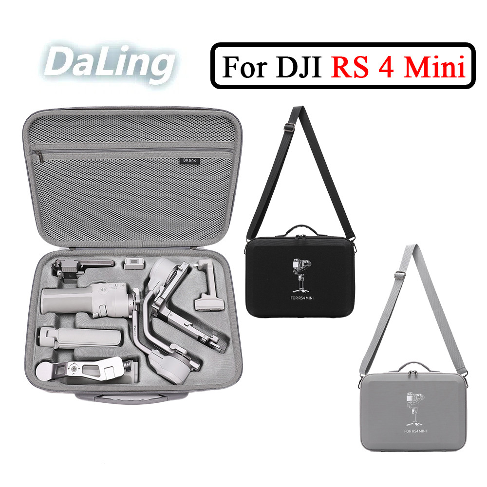 สําหรับ DJI RS4 MINI กระเป๋าเก็บกล่องเก็บชุดกระเป๋า Stabilizer RS4MINI กระเป๋าเป้สะพายหลังกล่องอุปกร