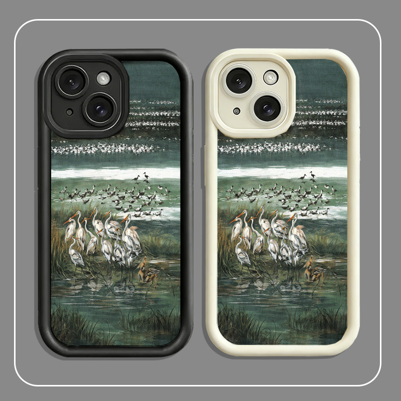 เคสไอโฟน Harp ถ่ายแม่น้ํา iP X/XS/XR/11/12/13/14/15/16/17/Plus/Air/Pro/Max
