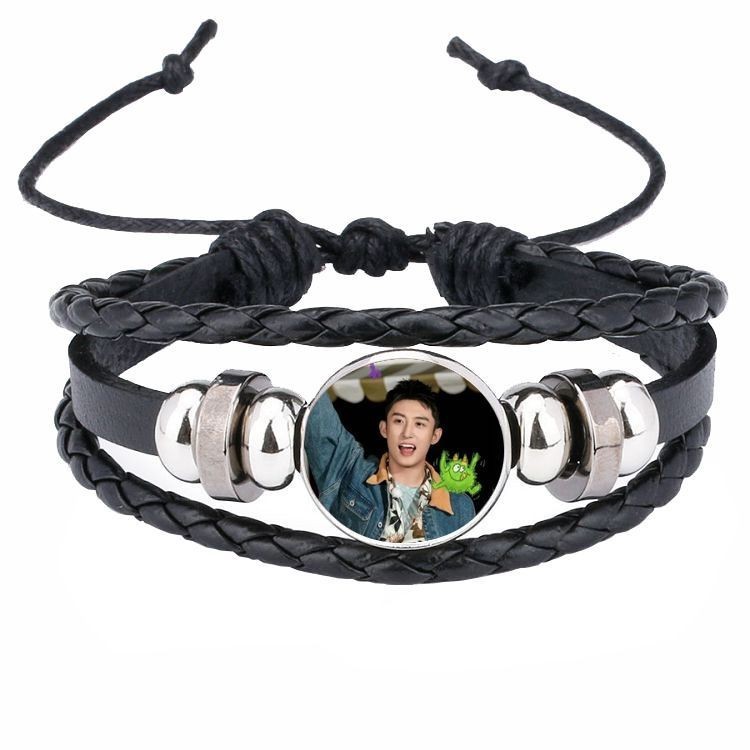 Johnny Huang Jingyu Merchanded Bracelet เชือกถักเขาจาก#Johnny黄景瑜周边手链编织绳他从