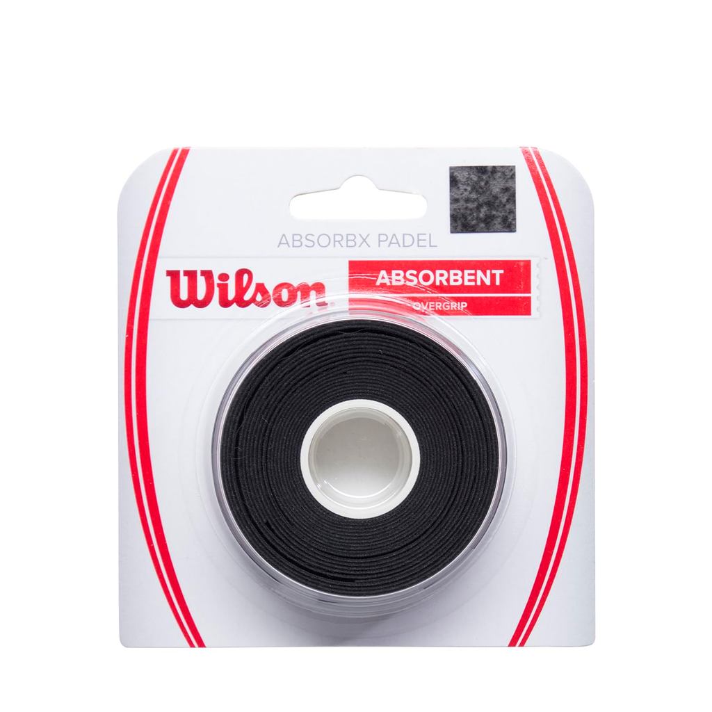 Wilson absorbX Padel Overgrip - 3 Pack, Red