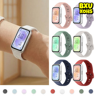 สายยาง for Huawei Band 11/ Huawei Band 11 Pro อุปกรณ์เสริมสร้อยข้อมือซิลิโคนแบบปรับได้ Smartwatch for Huawei Band 11