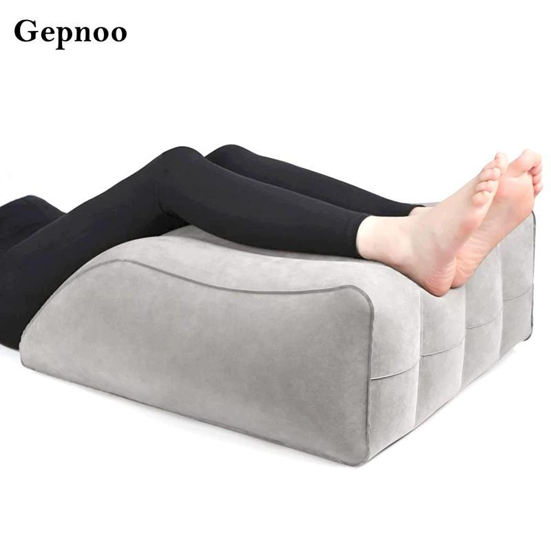 [Gepnoo] Feet Pillow Elevation Leg Elevation Pillow for Sleeping Reading Camping