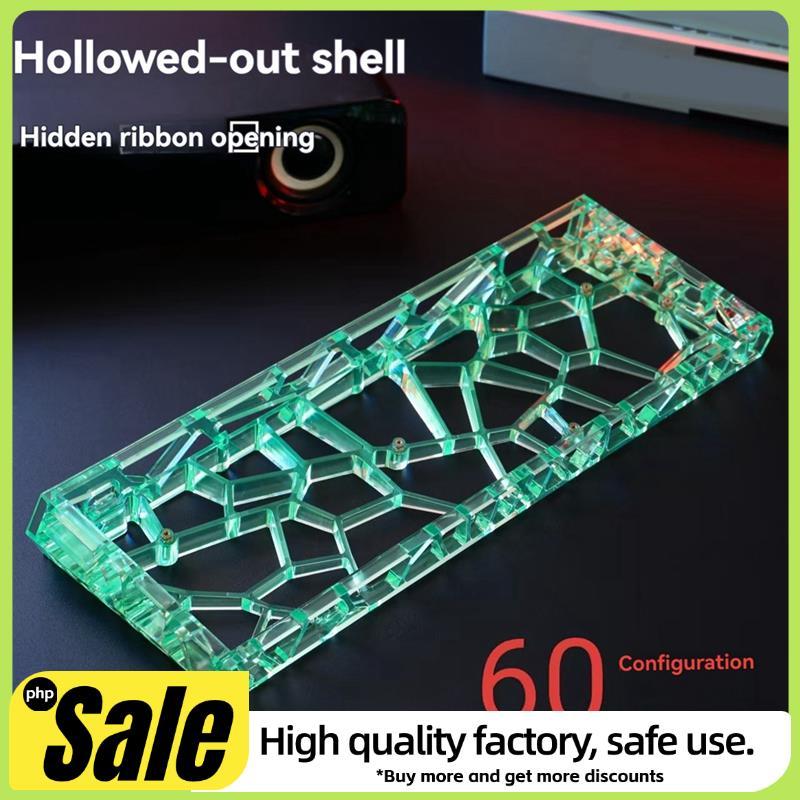 แป้นพิมพ์สําหรับ Holy60 สําหรับ 60he GH60 Hole Hollow Design สําหรับ Mad60/AULA Win60 Wooting60 รุ่น