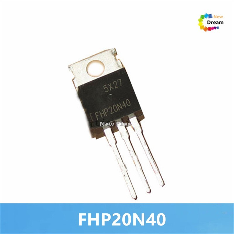 5pcs FHP20N40 TO220 20N40 TO-220 NPN 20A/400V MOSFET ทรานซิสเตอร์เชื่อม