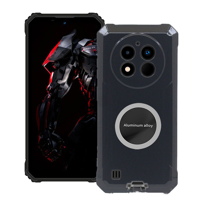 เคสโทรศัพท์ Oukitel G1 ซิลิโคนอ่อนนุ่ม Matte Full Protector กันกระแทกกาวแม่เหล็ก Patch ฝาหลัง Oukite