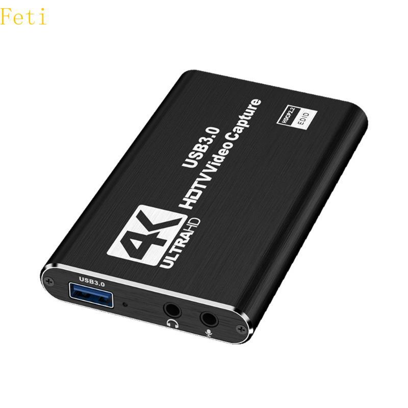 Feti USB 3 0 ถึง HDTV Cable Adapter Converters Video Capture Card Adapter สาย PC สําหรับวิดีโอเกมบัน