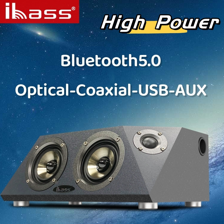 Ibass 110วัตต์ลำโพงบลูทูธ Hi-Fi โฮมเธียเตอร์คาราโอเกะซับวูฟเฟอร์สำหรับรถยนต์ลำโพงคอมพิวเตอร์ลำโ