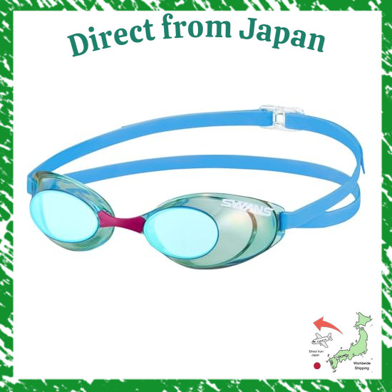 Direct From Japan [Swans] Made in Japan Swimming goggles Sniper Sniper SR-10M GEM Green x Emerald Mi