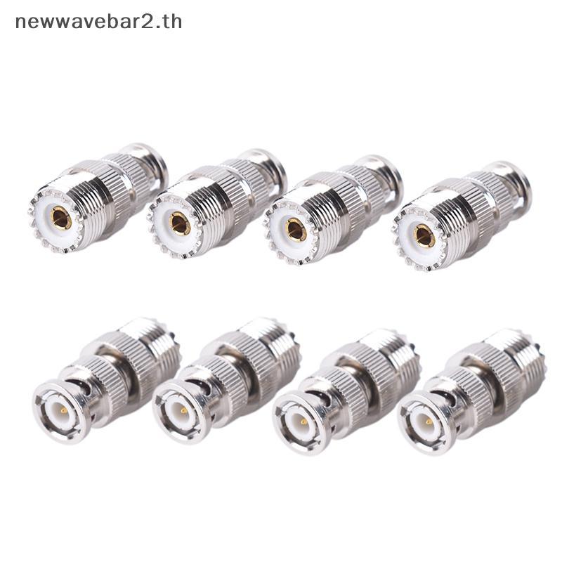 # waveba # BNC ปลั๊กตัวผู้เป็น SO239 UHF PL-259 Ja RF ขั้วต่อสายเคเบิลอะแดปเตอร์โคแอกเชียลหญิง