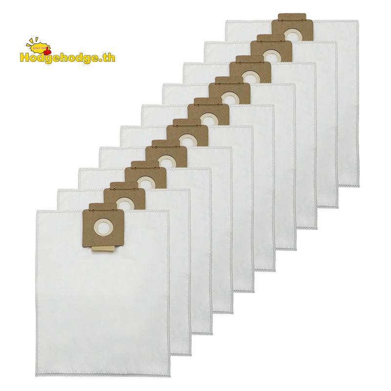 [Hodgeehodge]ถุงเก็บฝุ่นทดแทนถุงสูญญากาศ 10 ชิ้นสําหรับ T7 T7/1 T8/1 T12/1 DS5300 5 ชั้นกรองถุงเก็บฝ