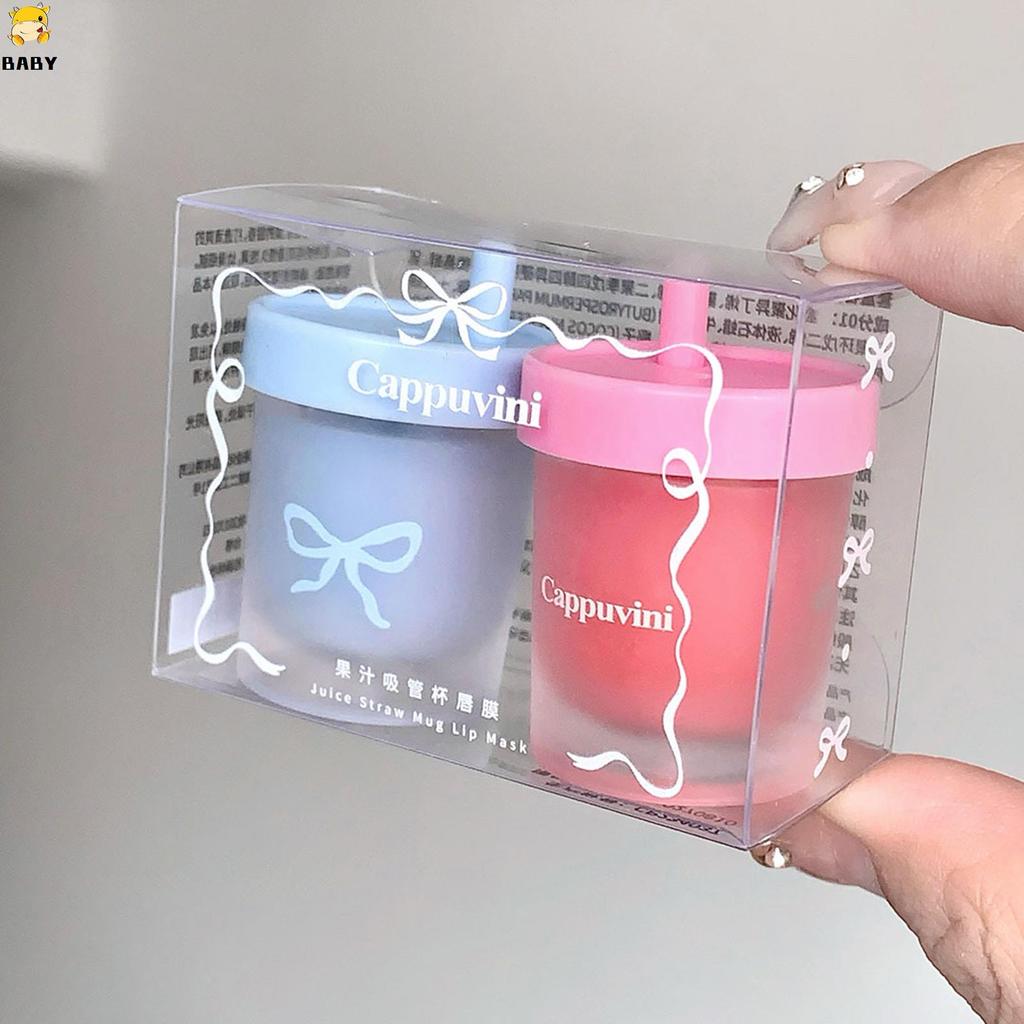 Hydrating Lip Balm Sleeping Lip Mask บํารุงข้ามคืน Treatment Lip Care สําหรับฤดูใบไม้ร่วงฤดูหนาว Lip