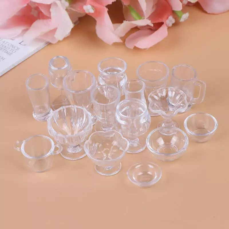 ชุดเครื่องครัวของเล่น Dollhouse Miniature 17 ชิ้น thumbnail 3