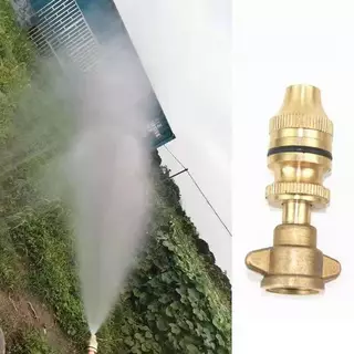 NEWSD การเกษตรทองเหลืองขีปนาวุธหัวฉีดตรง Jet + Mist ปรับหัวฉีดไฟฟ้า er แรงดันสูง ing DDC