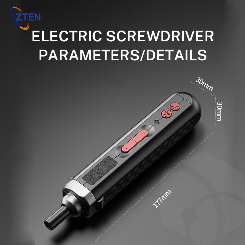 Multifunctional Electric Screwdriver Household Mini Electric Drill Rechargeable Precision Screwdrive