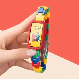 น่ารักซิลิโคนนุ่ม + Rainbow Blocking สําหรับ Huawei นาฬิกา 11 Band 11 Pro SmartWatch สําหรับ Huawei Band 10 9 8 NFC สร้อยข้อมืออุปกรณ์เสริม