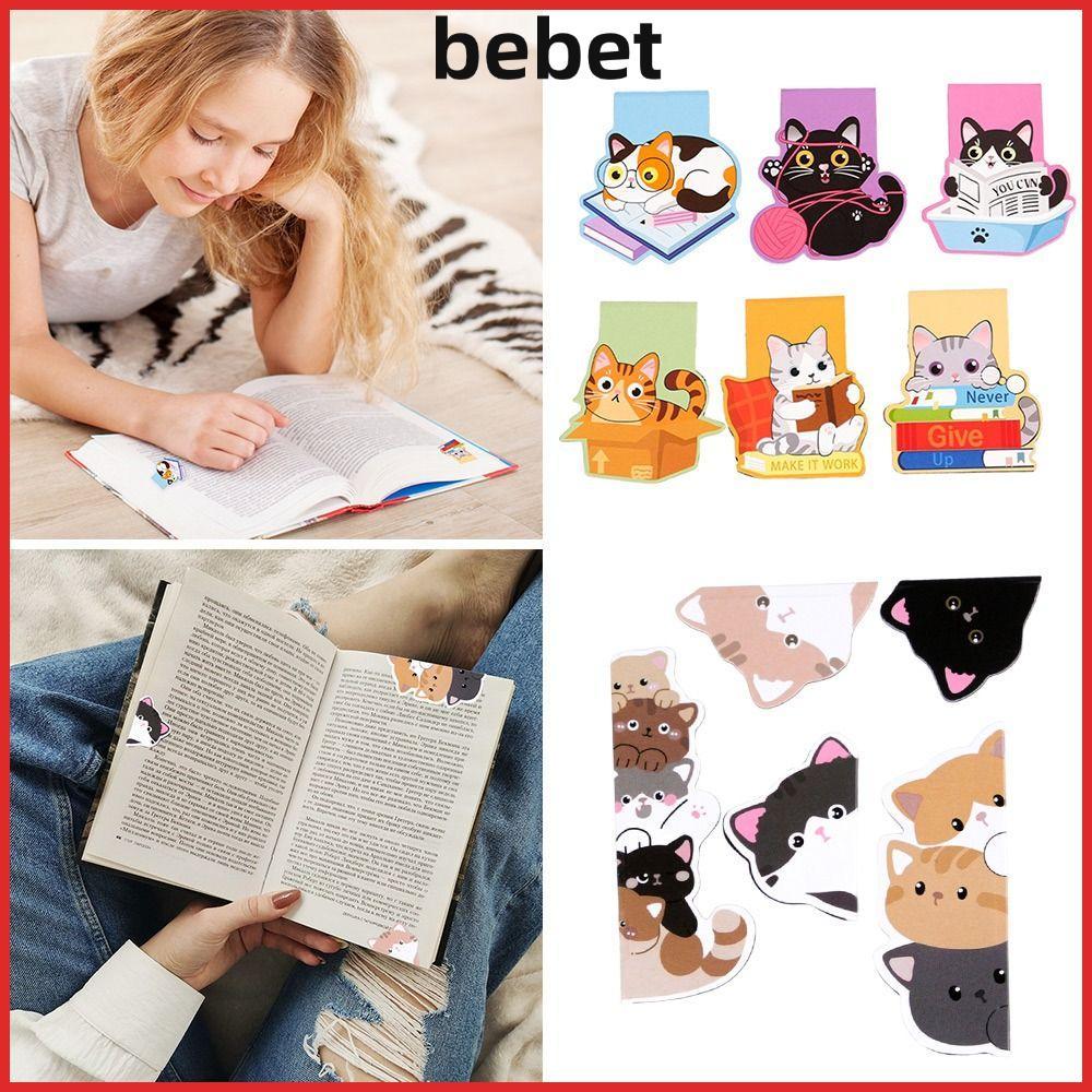 เบบี๋ ที่คั่นแม่เหล็ก, คลิปหนีบสมุดอ่านหนังสือขนาดเล็กรูปแมว, คนรักหนังสือ ทําเอง กันน้ําน่ารักอ่านหน้าหนังสือแท็กนักเรียนสิ่งประ