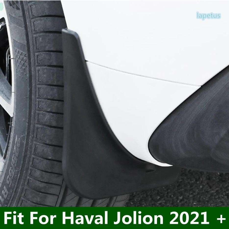 รถ Mudflaps Splash Guard สีดํา Protector อุปกรณ์เสริมสําหรับ Haval Jolion 2021 2022 2023 2024 ด้านหน