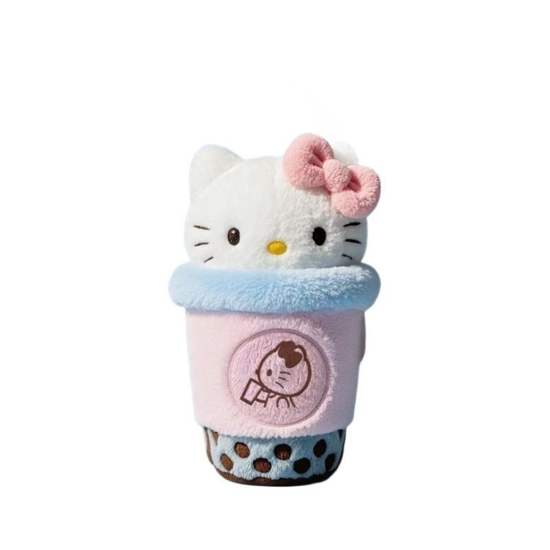 Xicha Co-Branded Hello Kitty ปากกระเป๋าทองมูลค่าสูง สำหรับถ้วยชาและของสะสม