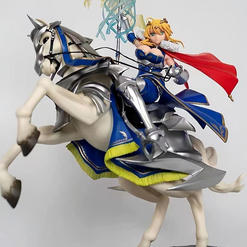 Fate fgo Arturia White Gun Dale saber อะนิเมะรูปเครื่องประดับในประเทศรุ่นคุณภาพสูง