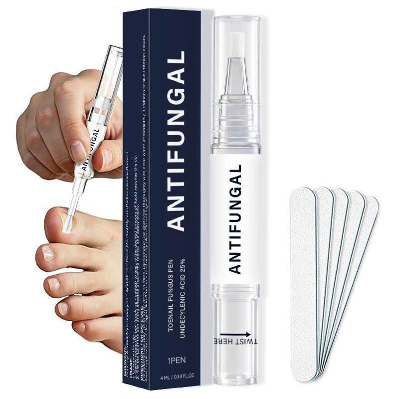 ปากกาป้องกันเชื้อรา - UNDECYLNIC ACID 25% - ชุดดูแลเล็บเท้า รักษาเชื้อราสําหรับเท้านักกีฬา, Jock Itc