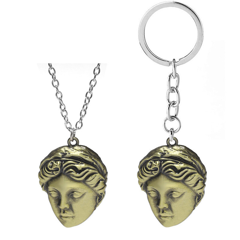 Path Of Exile 2 เกม Periphery สร้อยคอหินศักดิ์สิทธิ์พวงกุญแจ Creative Retro จี้ของขวัญวันเกิด