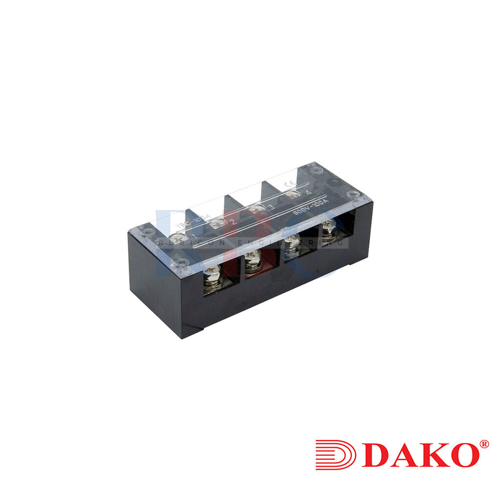 "DAKO" TB 10004 4P 100A เทอร์มินอล (Terminal Blocks)