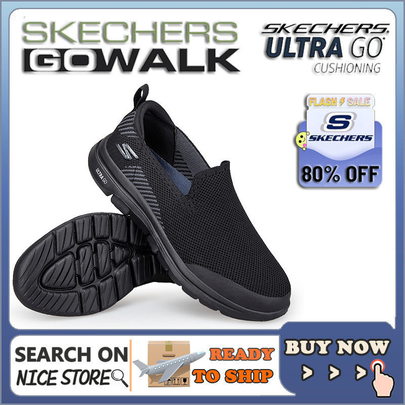 [penghantaran Ekspres]Skechers_ Ultra-Go Light Sport Shoes summer Breathable loafers Kasut Lelaki Gu