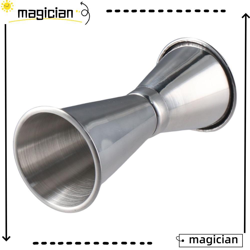 MAGICIAN Double Jigger, OZ/ML Shot Bar วัด Jigger, วัดร้อนภายในบาร์สแตนเลส Jigger Home
