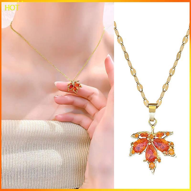 จี้สร้อยคอน่ารักสำหรับผู้หญิง สไตล์โรแมนติก สแตนเลส TSR