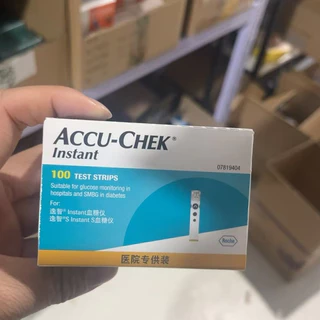 วันหมดอายุ: มกราคม 2027-09 Accu-Chek Accuchek Instant Test Strip 50s / 100s MedTrust Supply
