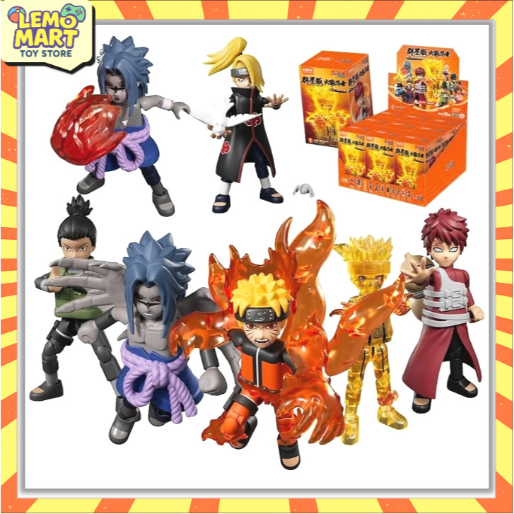 SelectableNaruto Galaxy เวอร์ชั่น 03 Series Blind Box Figure - Sasuke Uchiha Gaara Sasuke Uchiha
